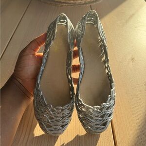 Glaze 7 Chic Silver Women's Loafers